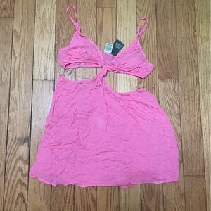 Wild Fable Pink Swim Coverup